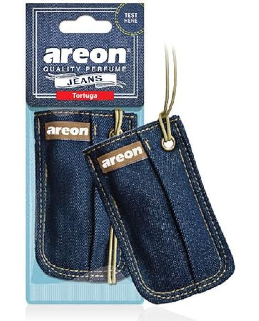 AREON Tortuga Jeans Bag Car Hanging Air Freshener | AJ02