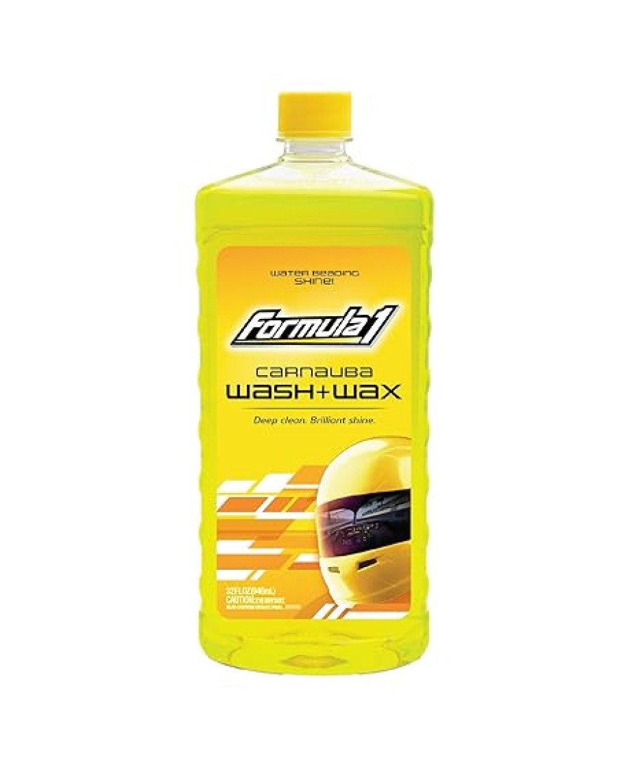 Formula 1 Carnauba Shampoo Wash N Wax | 946ml | Made In USA | ‎613700