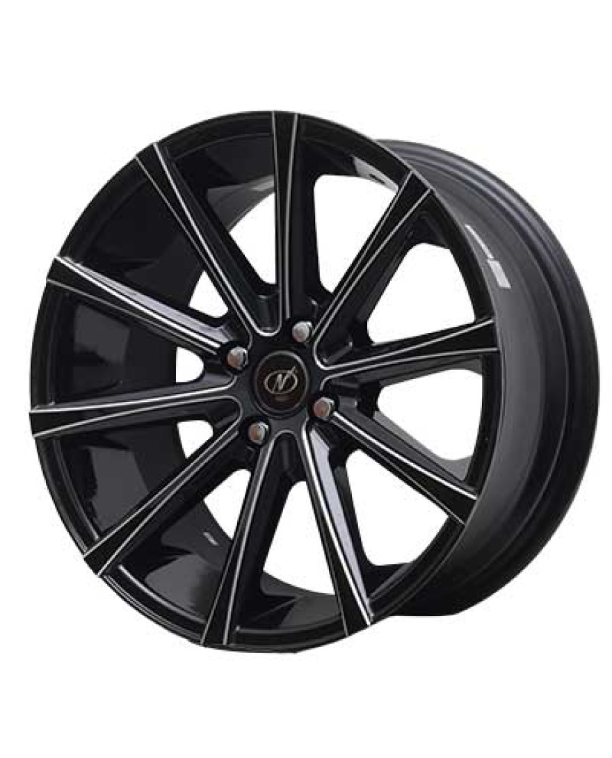 Exotic 18 Inch Black Milled finish PCD 5x139.7 |  Size 18x9 inch