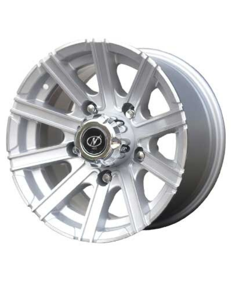 Rock 15X8 Inch SM finish PCD 5x139.7 | Size 15x8 inch