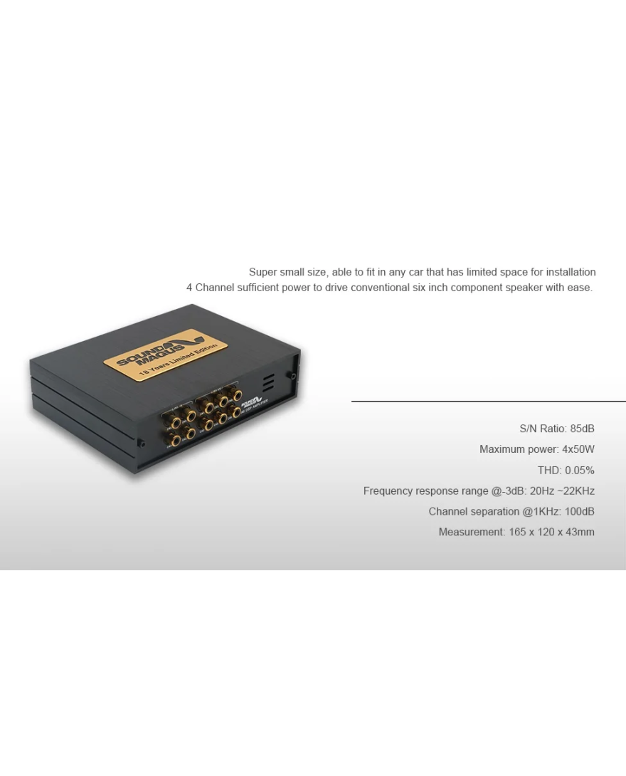 Soundmagus A6 Integrated Sound Processor Amplifier