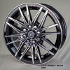 Spider 14in BMUC finish. The Size of alloy wheel is 14x5.5 inch and the PCD is 8x100/108(SET OF 4)