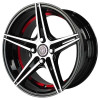 Atlas 15in in BMUCR finish. The Size of alloy wheel is 15x7 inch and the PCD is 4x100(SET OF 4)
