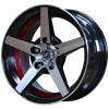 Carbon 15in BMUCR finish. The Size of alloy wheel is 15x7 inch and the PCD is 5x114.3(SET OF 4)
