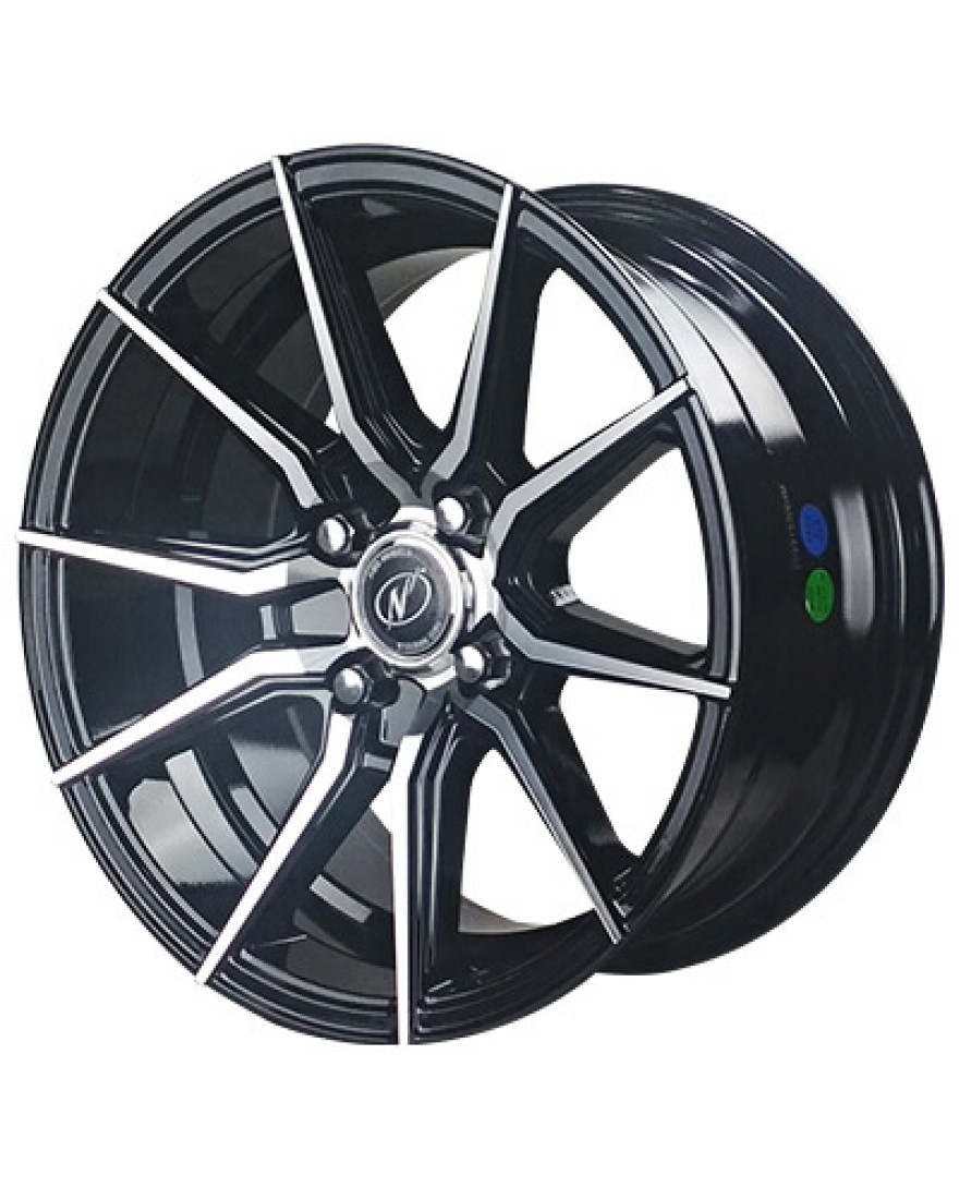 Drive 15in BM finish. The Size of alloy wheel is 15x7 inch and the PCD is 4x100(SET OF 4)