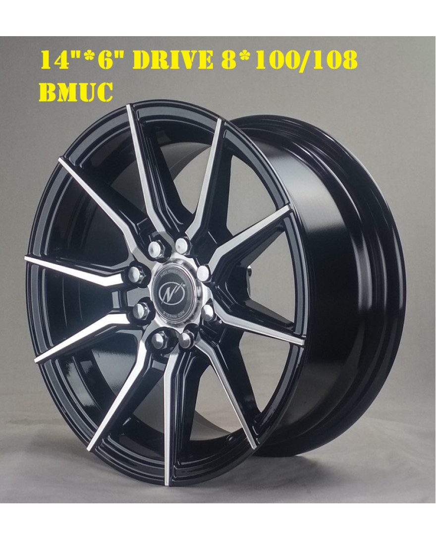 Drive 15 Inch BMUC finish PCD 8x100/108 | SET OF 4 | Size 15X7 Inch