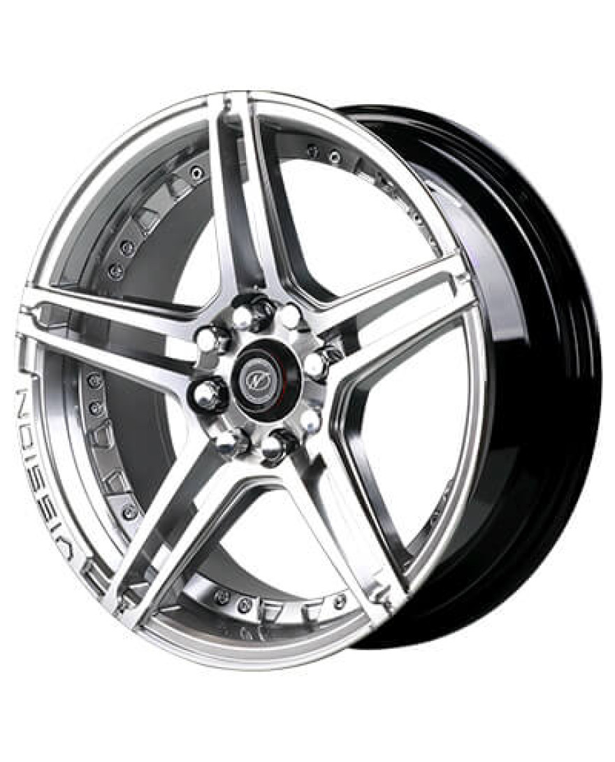 Grace 15in HSM+RV finish. The Size of alloy wheel is 15x6.5 inch and the PCD is 8x100/108(SET OF 4)
