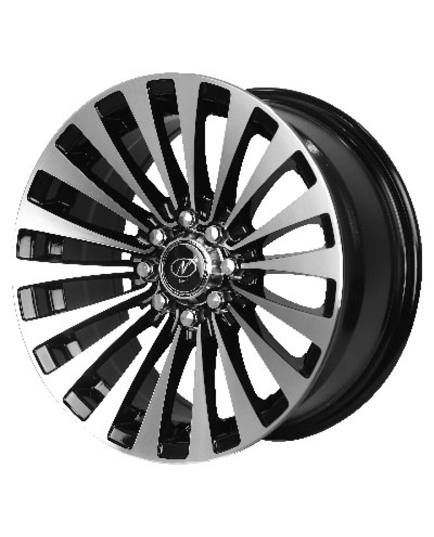 Oscar 15 Inch BM finish. The Size of alloy wheel is 15x7 inch and the PCD is 8x100x108 | SET OF 4