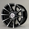 Rugged in Black Machined finish. The Size of alloy wheel is 15 inch and the PCD is 5x160(SET OF 4)