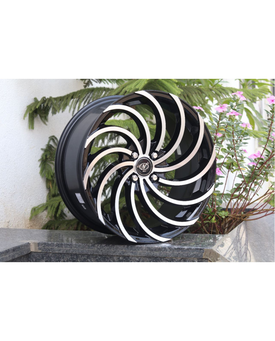 Snake 15 Inch BM finish PCD 5x100 | Size 15X6.5 Inch