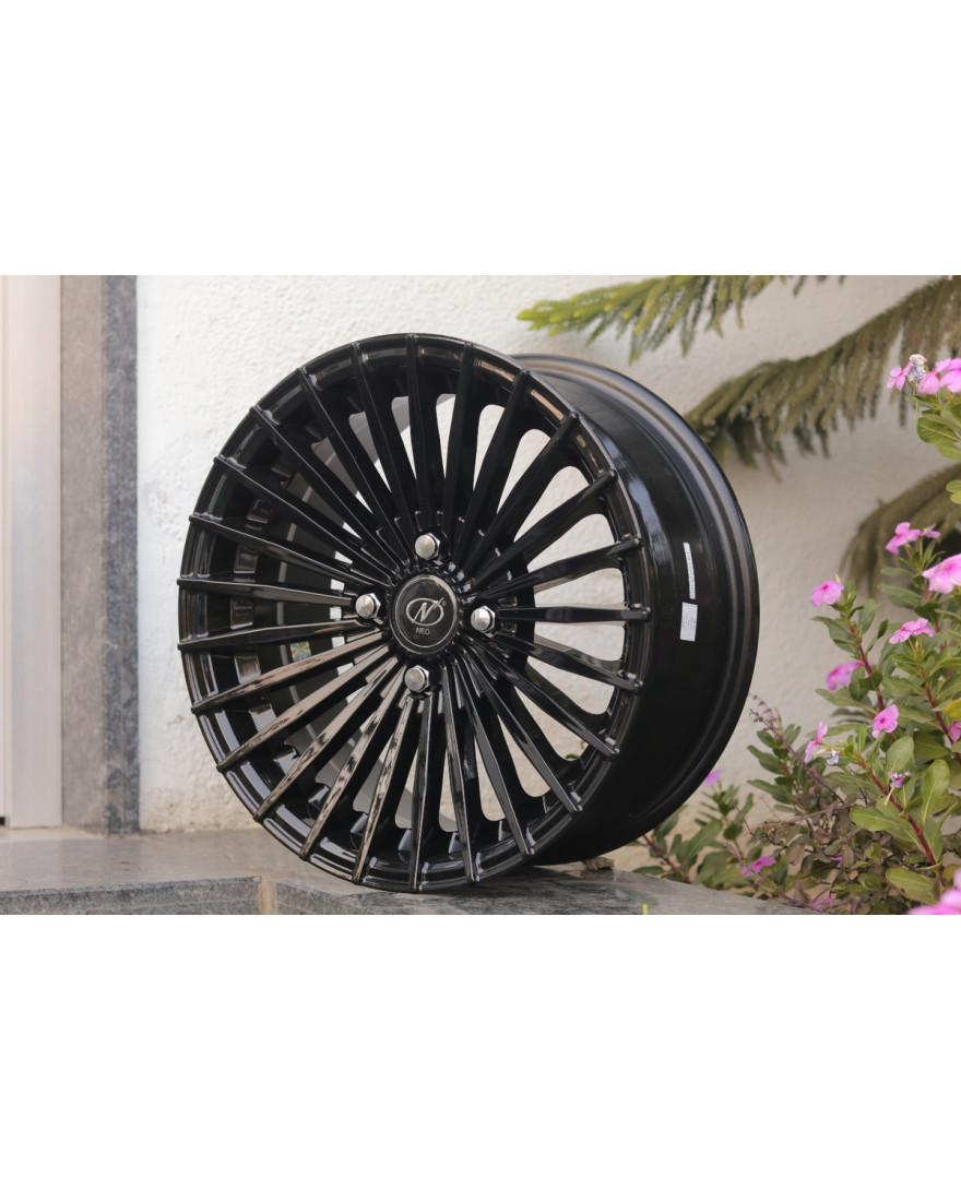 Surya 15in GB finish. The Size of alloy wheel is 14x5.5 inch and the PCD is 4x100(SET OF 4)