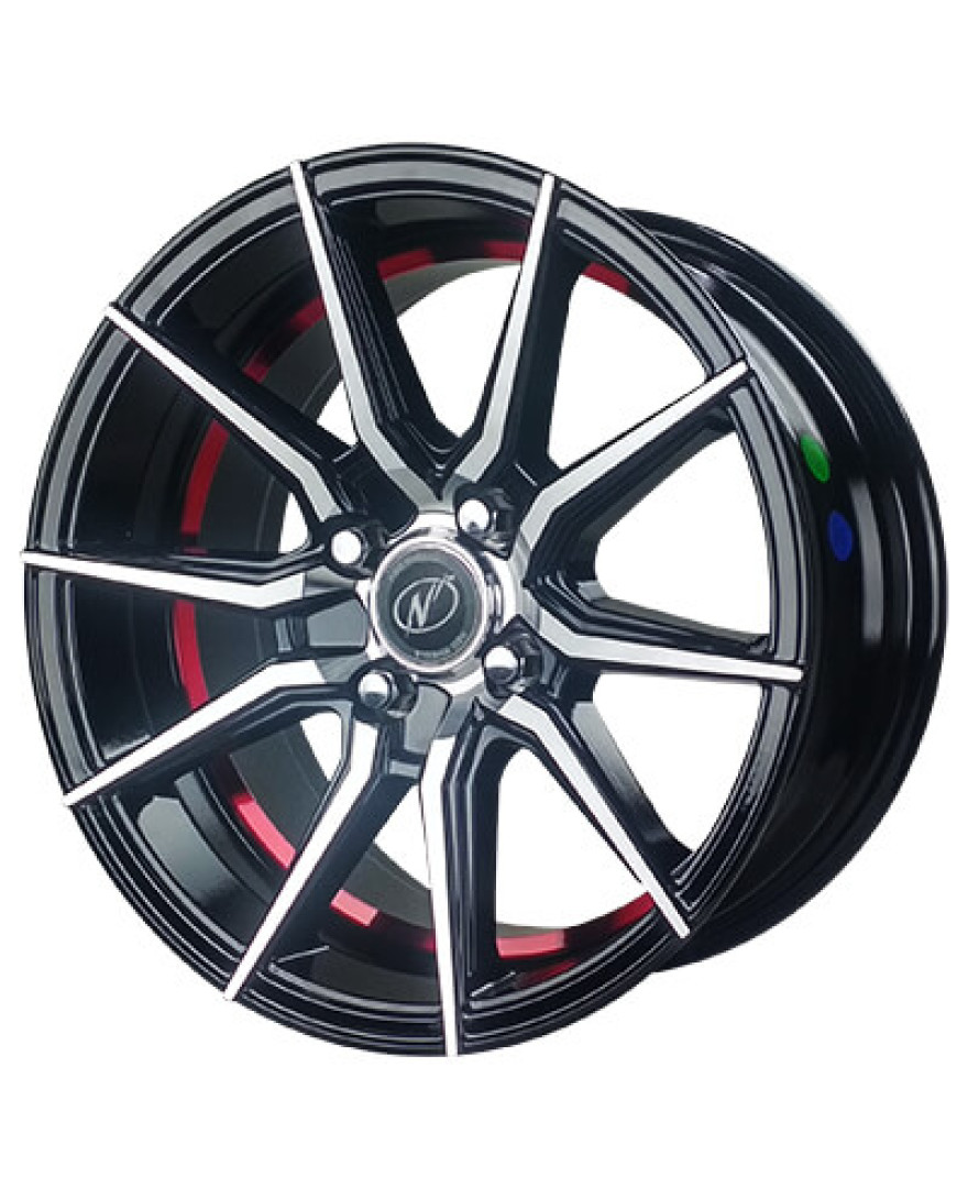 Drive 16in BMUCR finish. The Size of alloy wheel is 16x7 inch and the PCD is 4x100(SET OF 4)