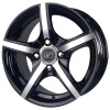 Frozen 16in BM finish. The Size of alloy wheel is 16x7.5 inch and the PCD is 4x100