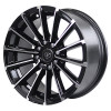 Glider 16in BM finish. The Size of alloy wheel is 16x7 inch and the PCD is 8x100/108(SET OF 4)