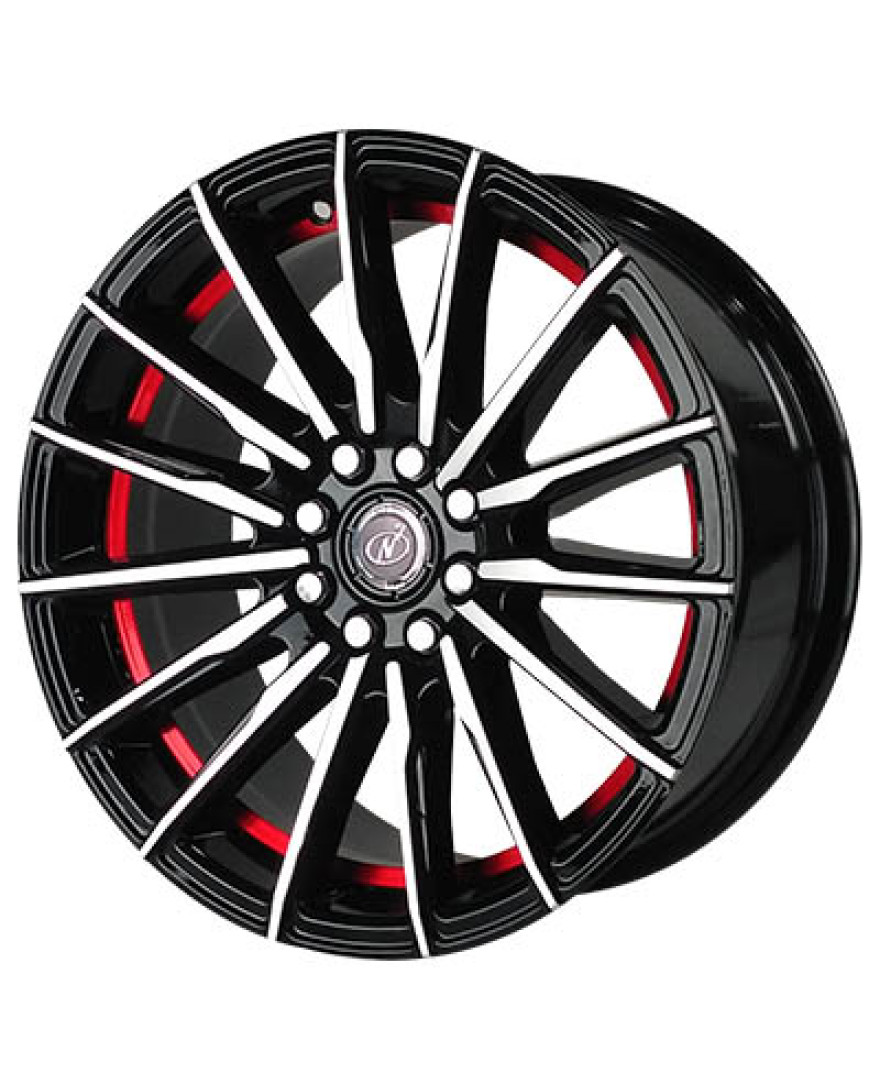 Matrix 16in BMUCR finish. The Size of alloy wheel is 16x7 inch and the PCD is 8x100/108(SET OF 4)