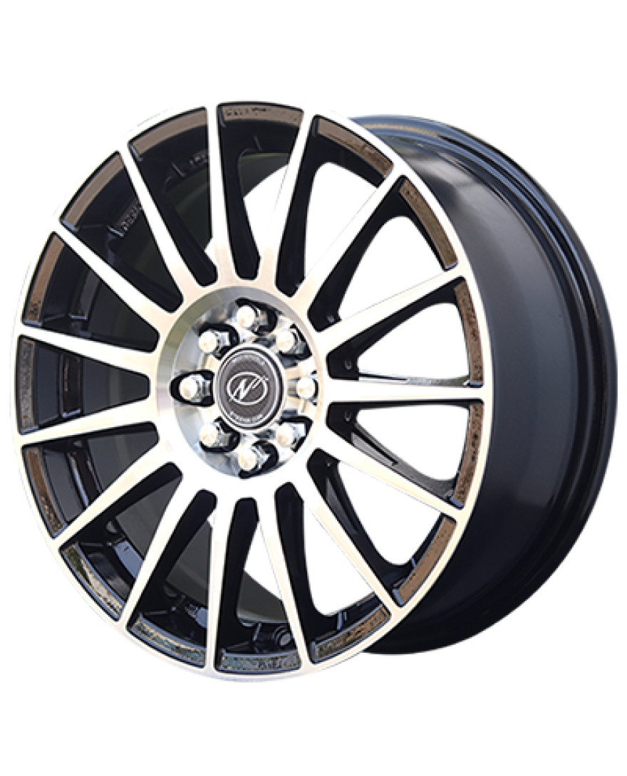 Scorpion 16 Inch BM finish. The Size of alloy wheel is 16x7 inch and the PCD is 8x100/108 | SET OF 4
