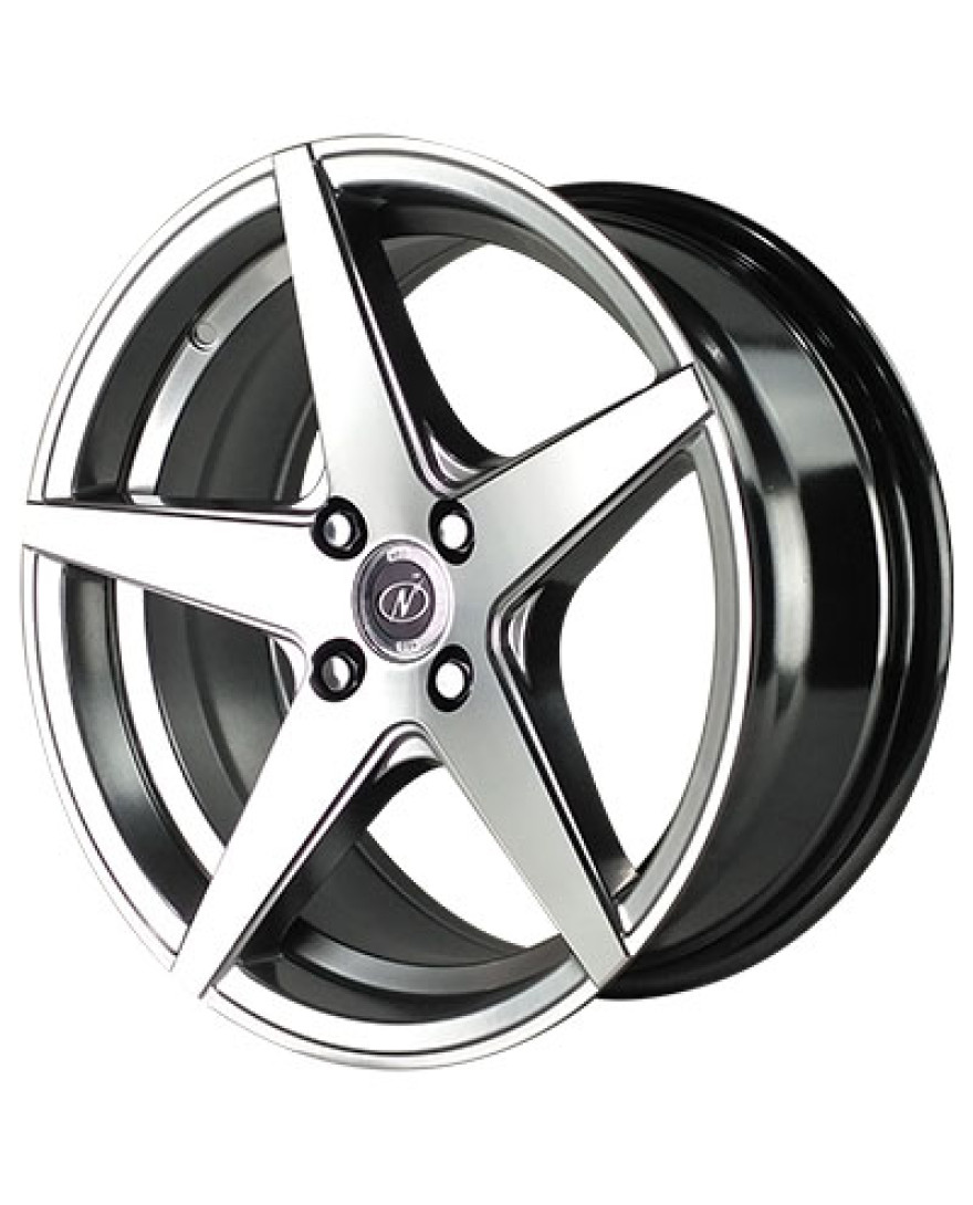 Radar 16in HBM finish. The Size of alloy wheel is 16x7 inch and the PCD is 4x100(SET OF 4)