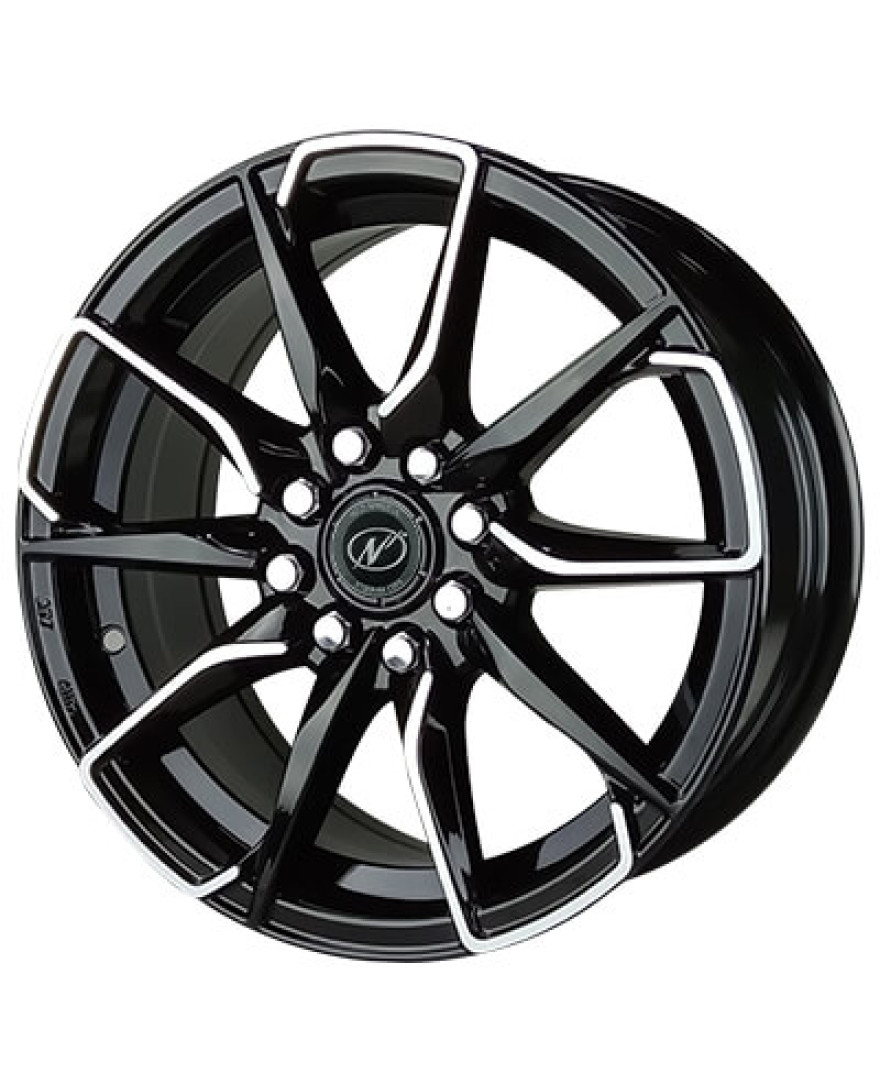Royal 16in BM finish. The Size of alloy wheel is 16x7 inch and the PCD is 8x100/108
