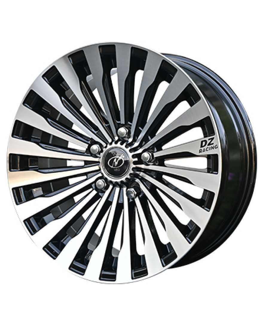 Scoop 16in BM finish. The Size of alloy wheel is 16x7 inch and the PCD is 5x100(SET OF 4)