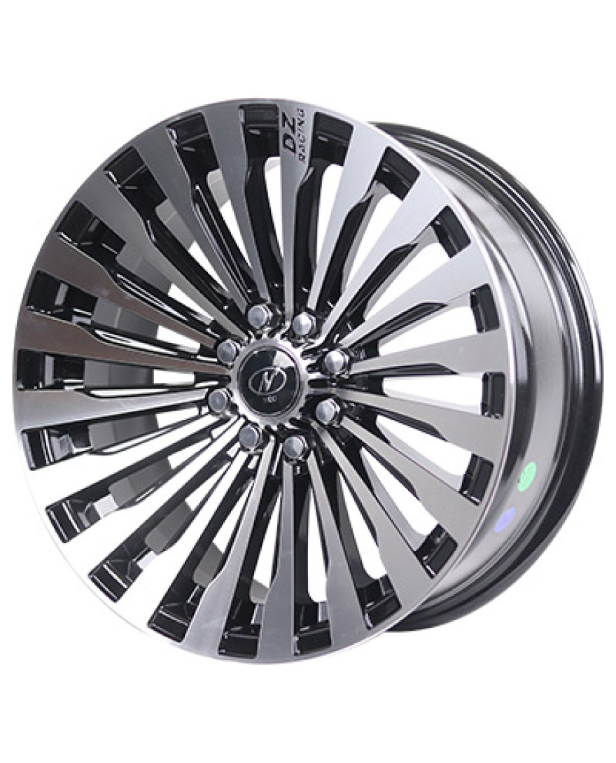 Scoop 16in BM finish. The Size of alloy wheel is 16x7 inch and the PCD is 8x100x108(SET OF 4)