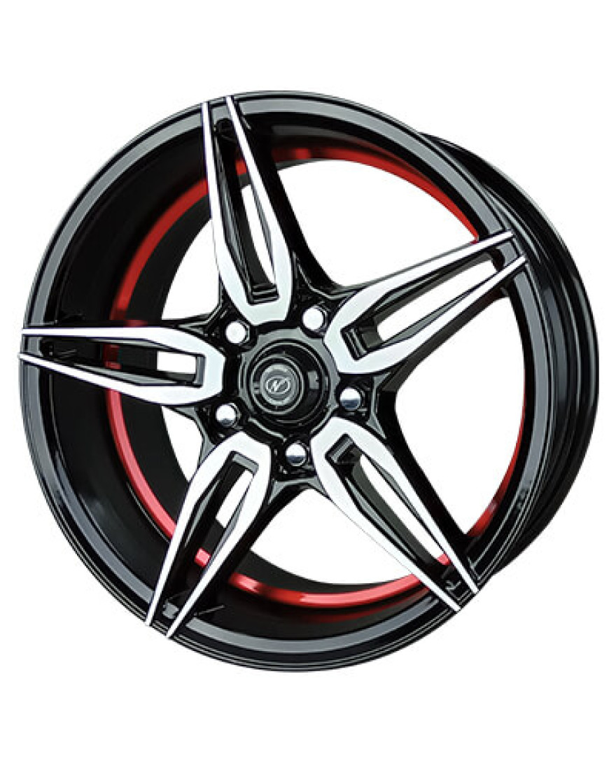 Sport 16in BMUCR finish. The Size of alloy wheel is 16x7 inch and the PCD is 5x114.3