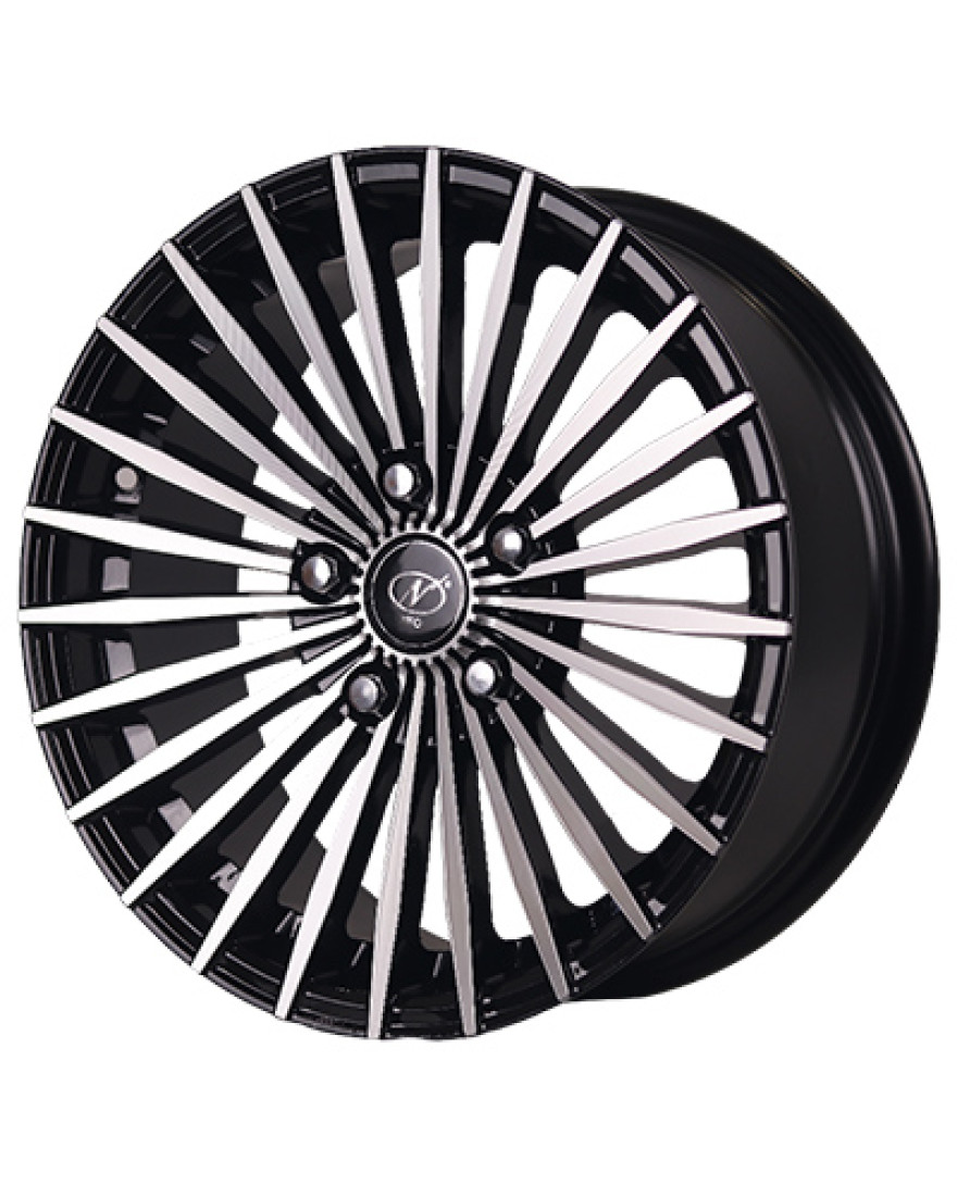 Surya 16in BM finish. The Size of alloy wheel is 16x6.5 inch and the PCD is 5x114.3(SET OF 4)
