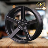 Techno 16in BLK+M finish. The Size of alloy wheel is 16x8 inch and the PCD is 5x114.3(SET OF 4)