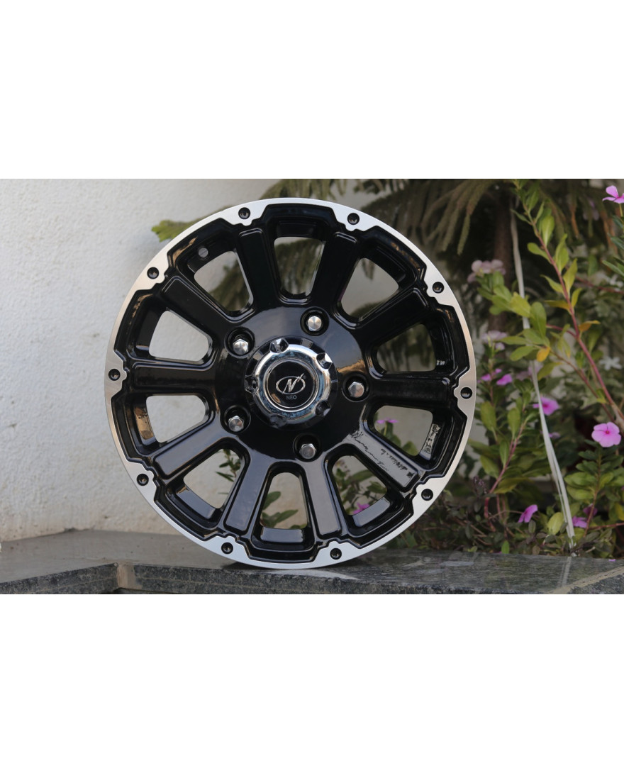 Destroyer 16 Inch Black Machined BM finish PCD 5X160 | Size 16X7 Inch