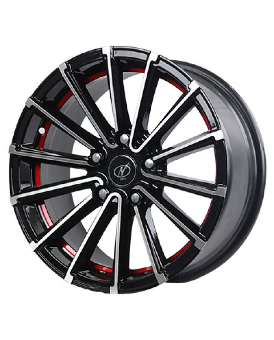 Glider 16in BMUCR Finish The Size of alloy wheel is 16x7 inch and the PCD is 5x114.3 (set of 4)