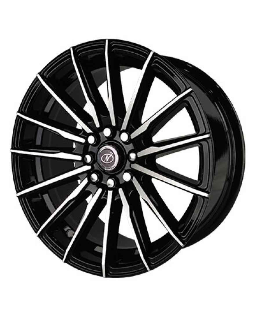 Matrix 16in BM Finish The Size of alloy wheel is 16x7 inch and the PCD is 8x100/108 (set of 4)
