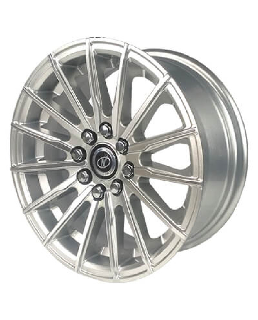 Matrix 16in SM Finish The Size of alloy wheel is 16x7 inch and the PCD is 8x100/108 (set of 4)