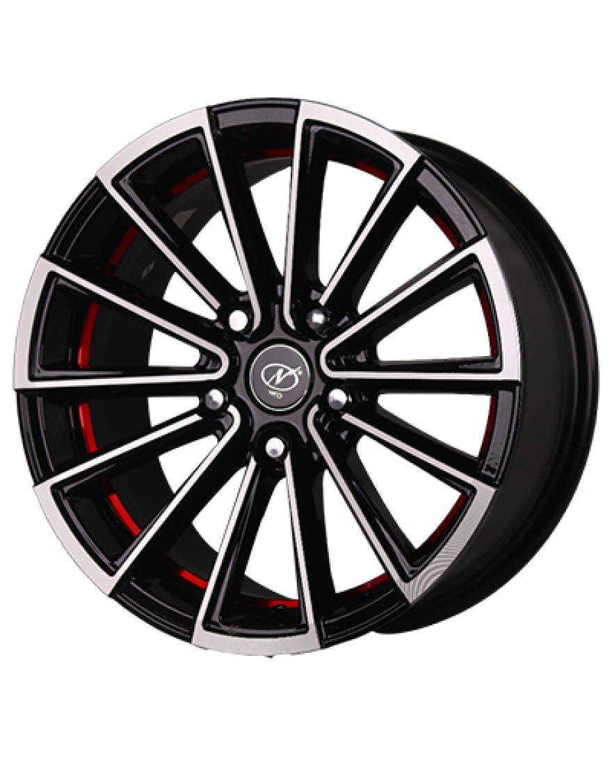 Shastra 16in BMUCR Finish The Size of alloy wheel is 16x7 inch and the PCD is 5x114.3 (set of 4)