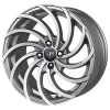 Snake 16in SM Finish The Size of alloy wheel is 16x7 inch and the PCD is 4x100 (set of 4)