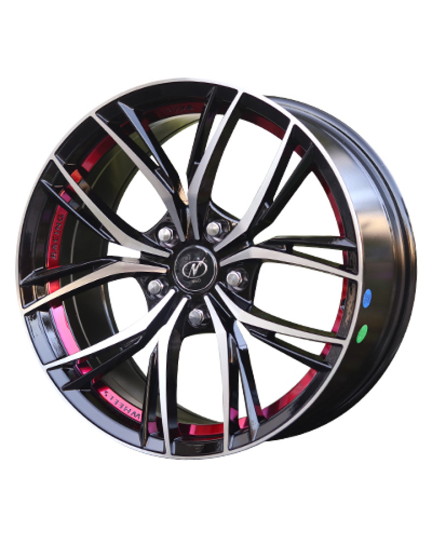 Arc 17in BM finish. The Size of alloy wheel is 17x8 inch and the PCD is 5x114(SET OF 4)