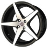 Radar 17in BM finish. The Size of alloy wheel is 17x8 inch and the PCD is 4x100(SET OF 4)