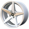Radar 17in SM finish. The Size of alloy wheel is 17x8 inch and the PCD is 4x100(SET OF 4)