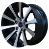Slice 17in BM finish. The Size of alloy wheel is 17x8 inch and the PCD is 5x100(SET OF 4)