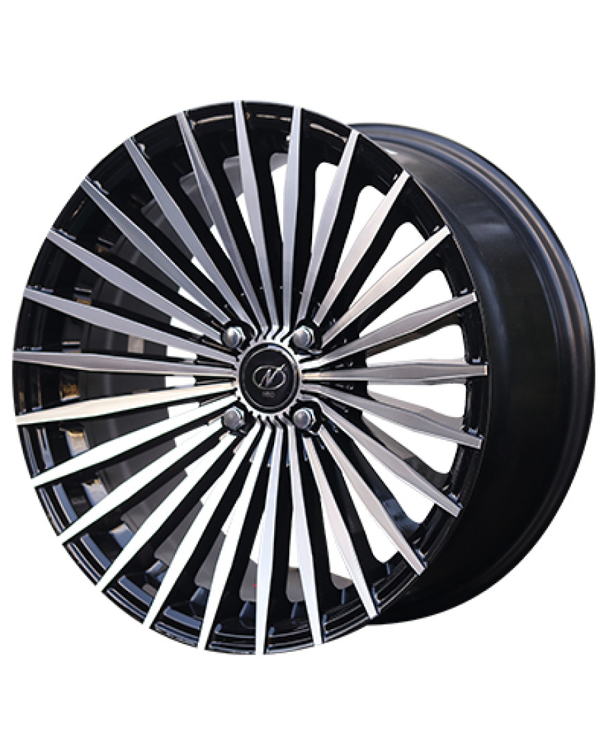 Surya 17in BM finish. The Size of alloy wheel is 17x8 inch and the PCD is 4x100(SET OF 4)
