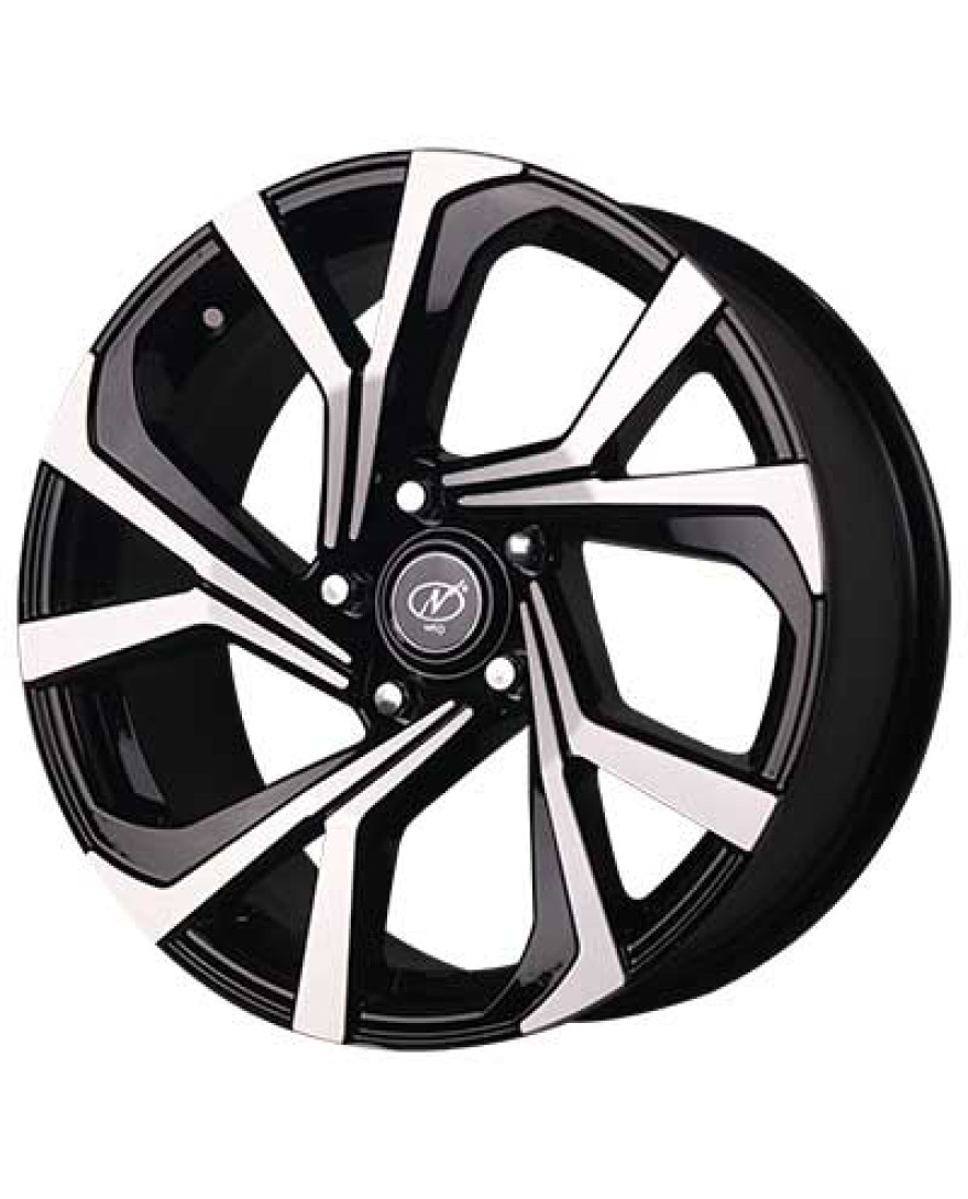 Hydra 17in BM Finish The Size of alloy wheel is 17X7 inch and the PCD is 5x114.3SET OF 4)