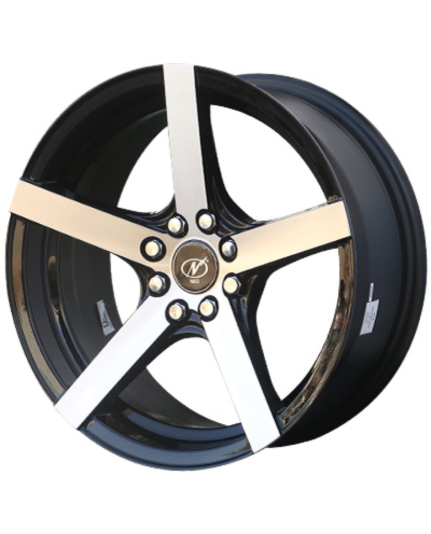 Techno 18in BM finish. The Size of alloy wheel is 18.5x8 inch and the PCD is 8x100/108(SET OF 4)