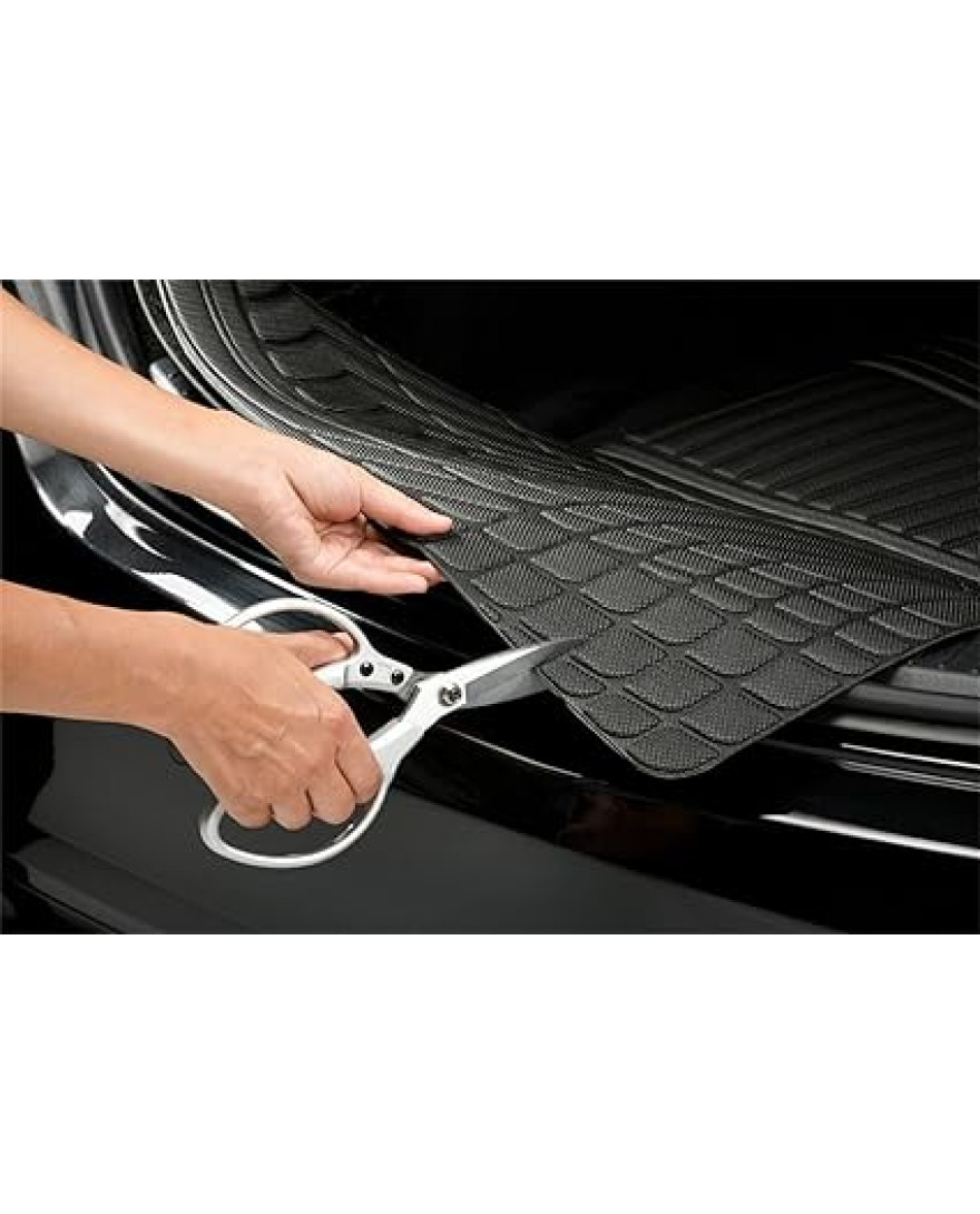 3D MAXpider Universal Cargo Liner Trim-to-FIT Kagu Size:M L53.5 xW36.2 Black | Cross FOLD