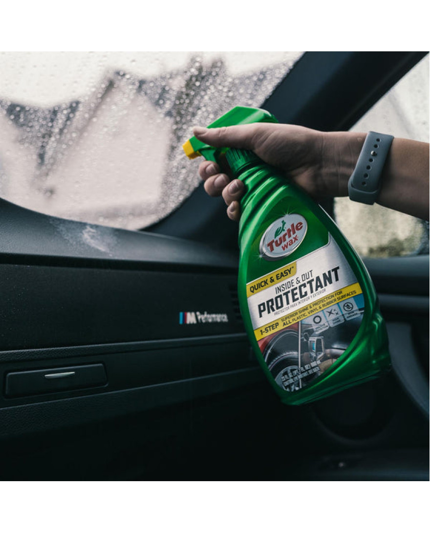 TURTLE WAX QUICK & EASY INSIDE & OUT PROTECTANT 680ml