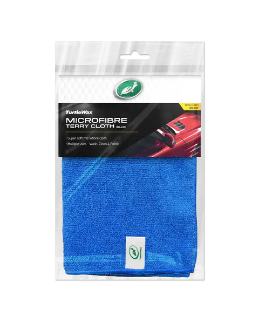 TURTLE WAX MICROFIBER TERRY CLOTH 400GSM | 40X40CM