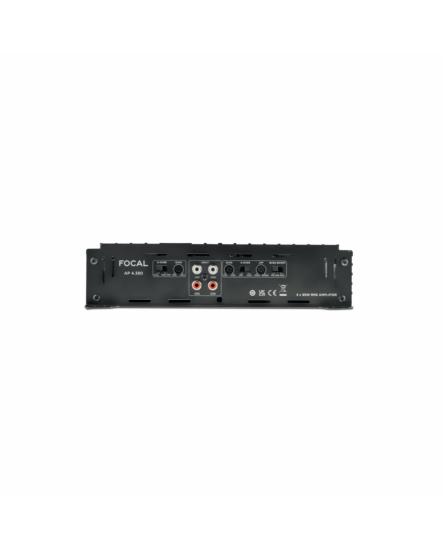 FOCAL AP 4.380 Auditor Series 4 channel car amplifier 70 watts RMS x 4 | AP_4340