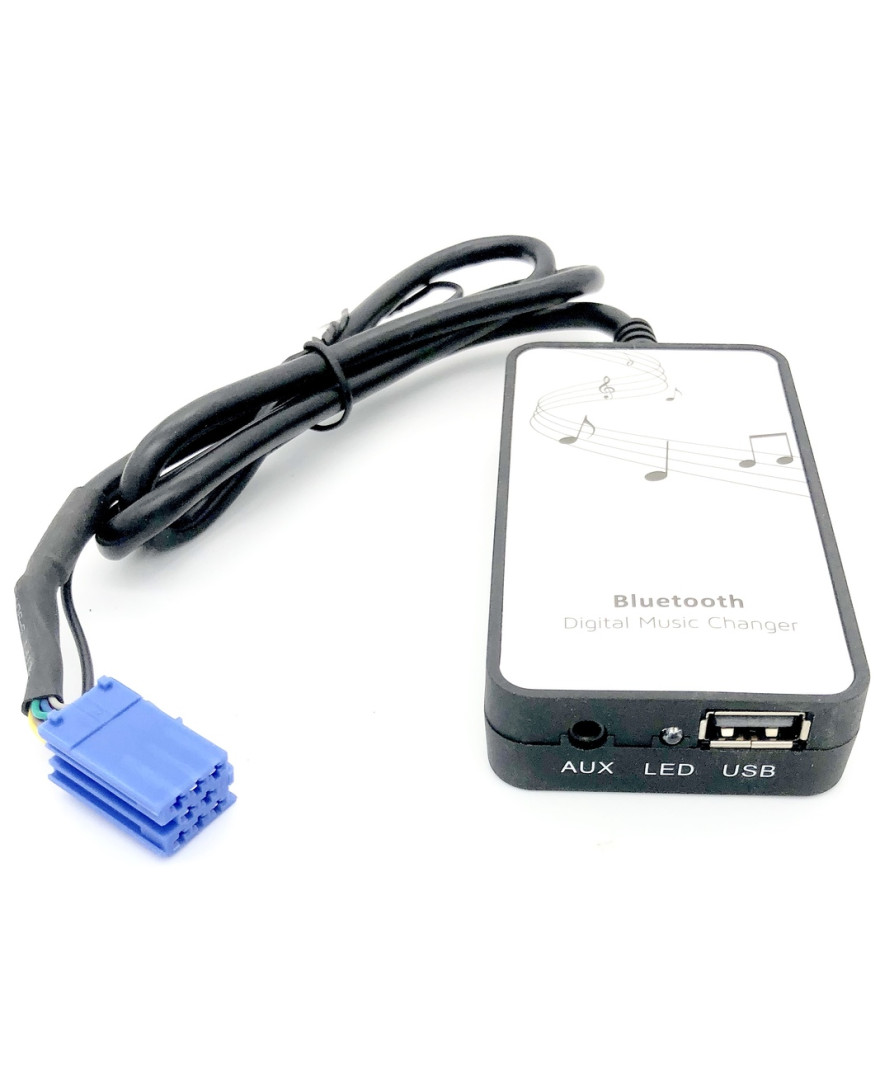 Global Byte USB/ BT/ AUX/ SD Adapter Suitable For Volkswagen Type 2 | BT For Audio Steeming | AU-VW04-A/AV-2