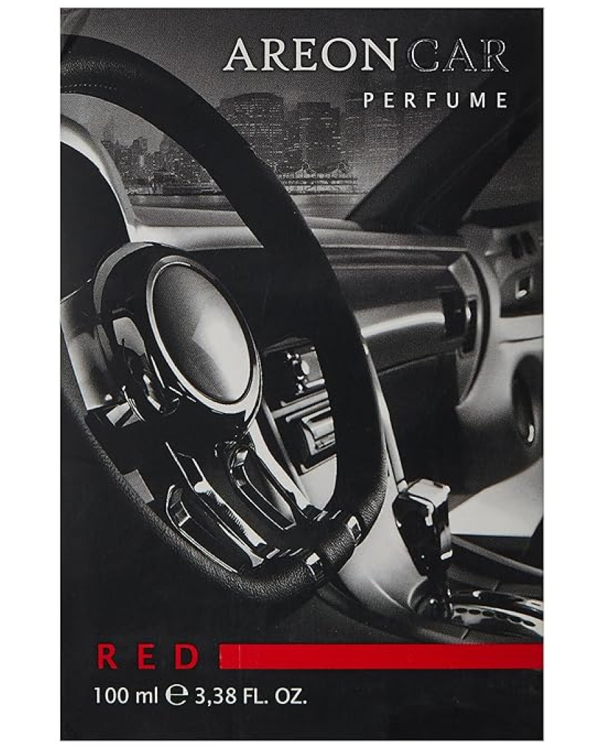 AREON CP 03 Red Car Perfume with Spray | 100ml | PCP03