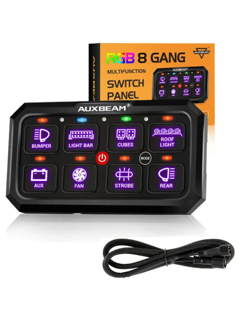 C120 12 Gang RGB Series Switch Panel