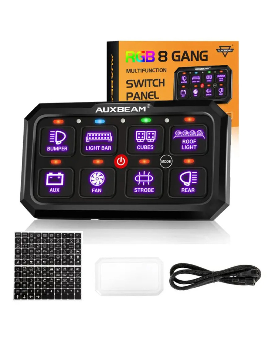 C120 12 Gang RGB Series Switch Panel