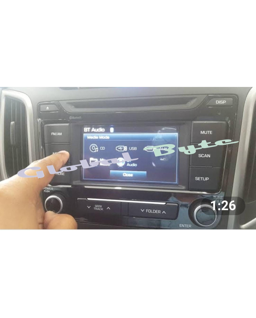 Global Byte Hyundai 73 Pin Camera Retention | 5 And 7 inch Common| CADP-HYELT01