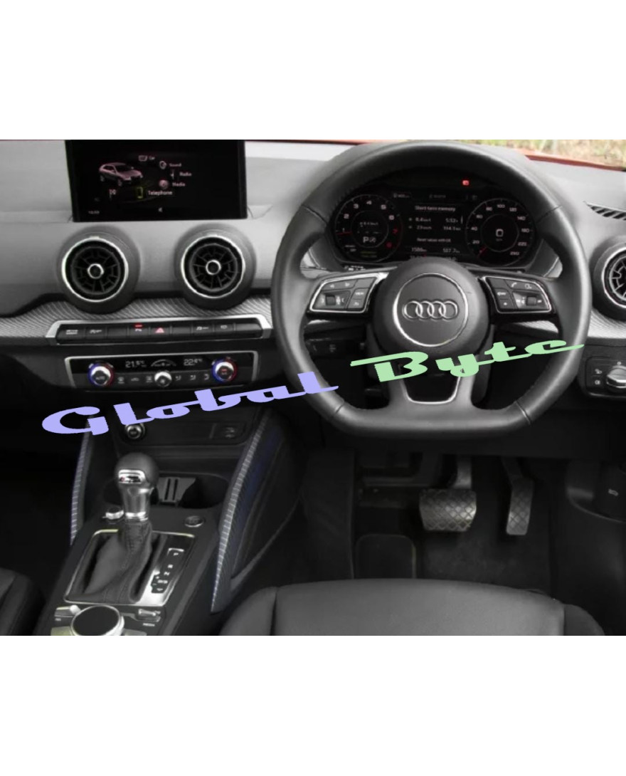 Global Byte Camera Add On Interface in OEM Radio for Audi MMI Q2. | CAM-AU/MMI/Q2